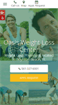 Mobile Screenshot of oasisweightlosscenter.com